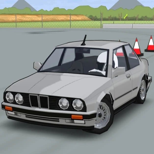 BMW E30 in the FR Legends garage