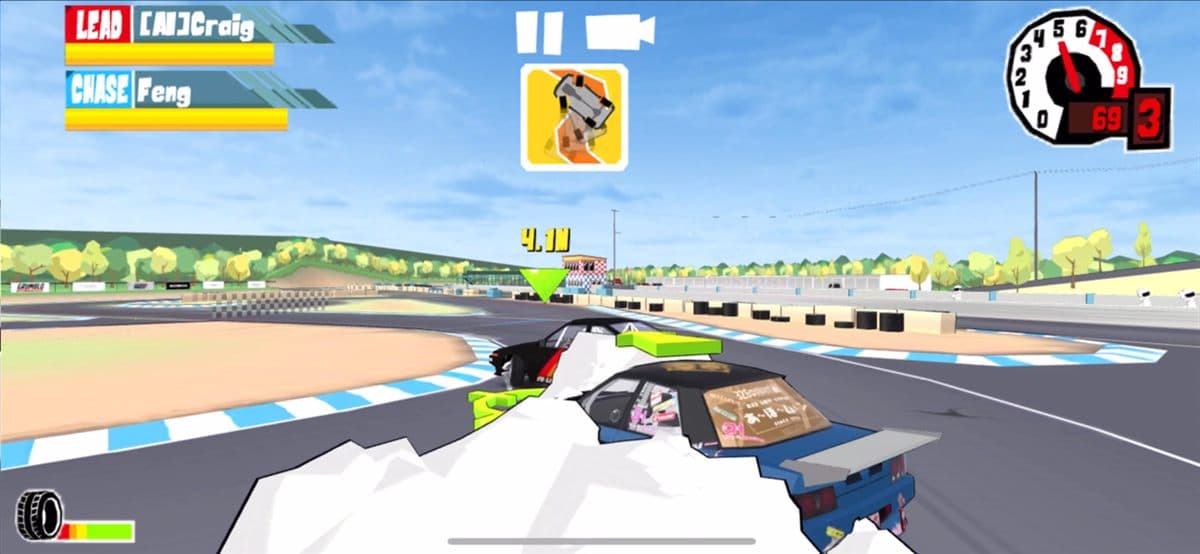 FR Legends drift gameplay scene